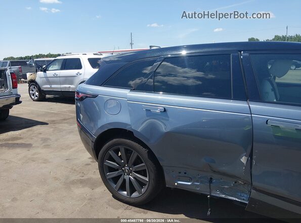 SALYK2EX0LA263806 2020 LAND ROVER RANGE ROVER VELAR Blue Widok z przodu