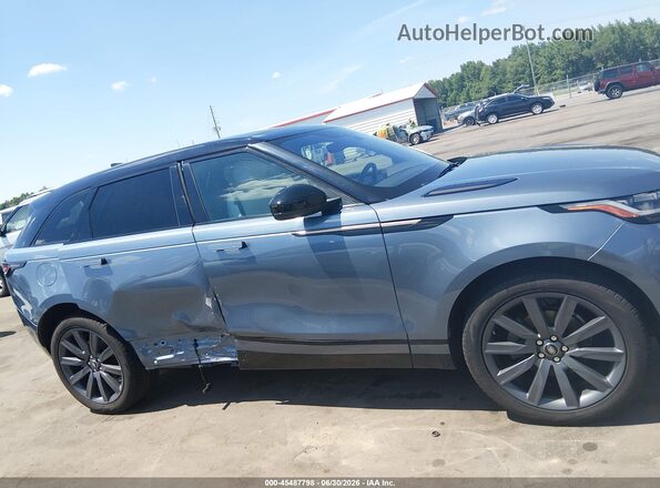 SALYK2EX0LA263806 2020 LAND ROVER RANGE ROVER VELAR Blue Widok wnętrza z tyłu