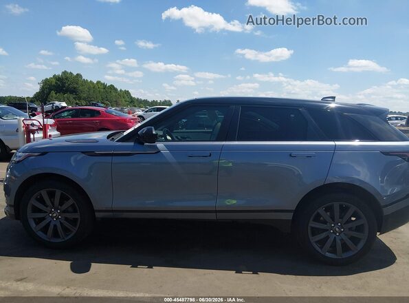 SALYK2EX0LA263806 2020 LAND ROVER RANGE ROVER VELAR Blue Widok wnętrza 360 stopni