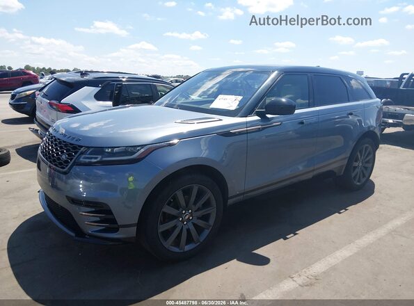SALYK2EX0LA263806 2020 LAND ROVER RANGE ROVER VELAR Blue Przód lewy