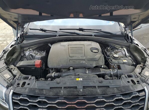 SALYK2EX1LA266925 2020 LAND ROVER RANGE Silver Engine compartment view
