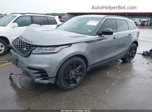 SALYK2EX1LA284941 2020 LAND ROVER RANGE ROVER VELAR Gray Առջևի ձախ երեք քառորդ տեսարան
