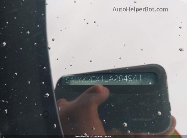 SALYK2EX1LA284941 2020 LAND ROVER RANGE ROVER VELAR Gray Շարժիչի բաժամունքի տեսք