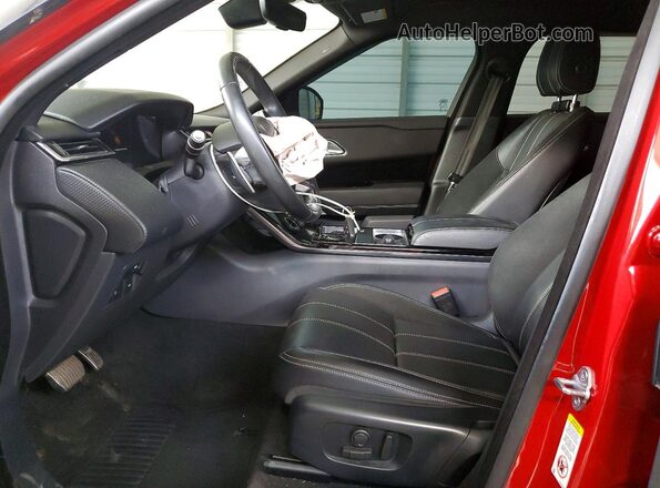 SALYK2EX5LA240098 2020 LAND ROVER RANGE Red Widok wnętrza z przodu