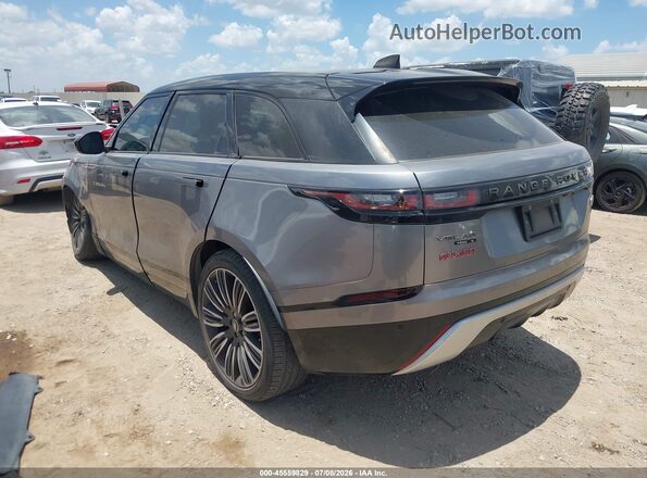 SALYK2EX5LA257886 2020 LAND ROVER RANGE ROVER VELAR Gray Rear left