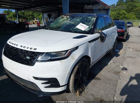 SALYK2EX6LA261445 2020 LAND ROVER RANGE ROVER VELAR White Vista tres cuartos delantera izquierda