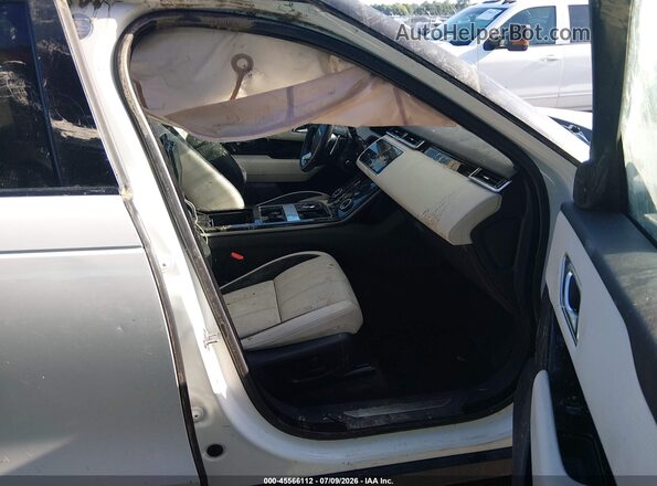 SALYK2EX6LA261445 2020 LAND ROVER RANGE ROVER VELAR White Vista interior delantera