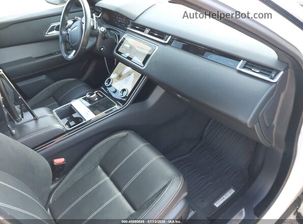 SALYK2EX9LA257356 2020 LAND ROVER RANGE ROVER VELAR White Widok wnętrza z przodu