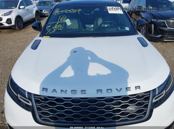 SALYK2EX9LA257356 2020 LAND ROVER RANGE ROVER VELAR White Widok zestawu wskaźników