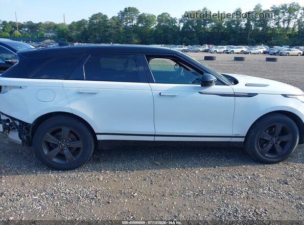 SALYK2EX9LA257356 2020 LAND ROVER RANGE ROVER VELAR White Widok wnętrza z tyłu