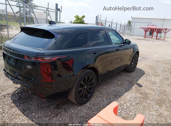 SALYK2FV2LA283777 2020 LAND ROVER RANGE ROVER VELAR Черный Задняя правая четверть