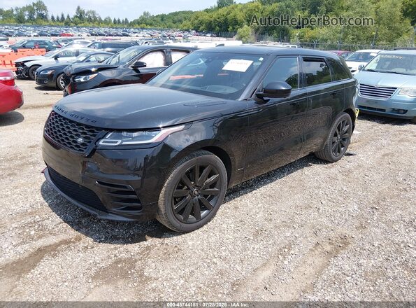 SALYK2FV2LA283777 2020 LAND ROVER RANGE ROVER VELAR Черный Передняя левая четверть