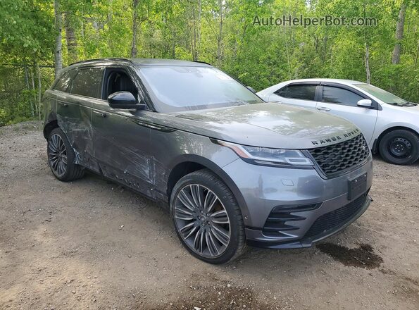 SALYL2EN0KA785720 2019 LAND ROVER RANGE Charcoal Передня права чверть