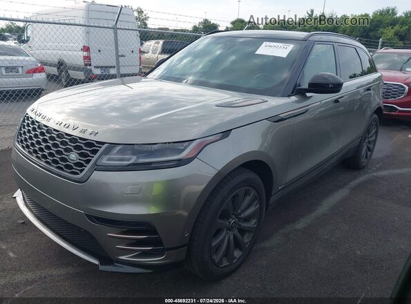 SALYL2EX0KA780406 2019 LAND ROVER RANGE ROVER VELAR Champagne Vista tres cuartos delantera izquierda