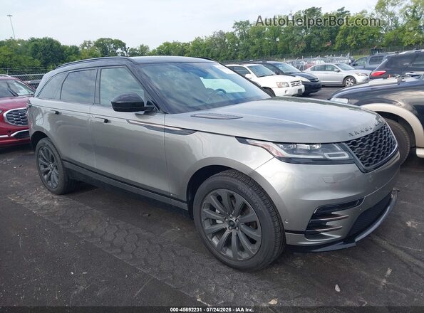 SALYL2EX0KA780406 2019 LAND ROVER RANGE ROVER VELAR Champagne Vista interior trasera