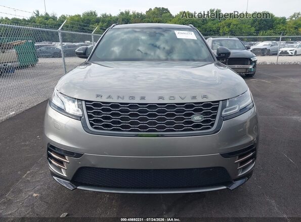 SALYL2EX0KA780406 2019 LAND ROVER RANGE ROVER VELAR Champagne Vista del cuadro de instrumentos
