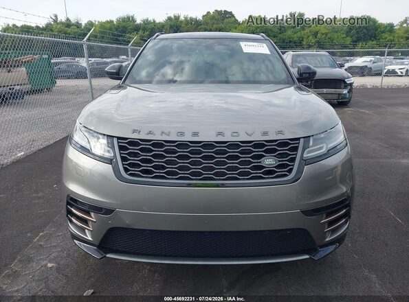 SALYL2EX0KA780406 2019 LAND ROVER RANGE ROVER VELAR Champagne Vista frontal