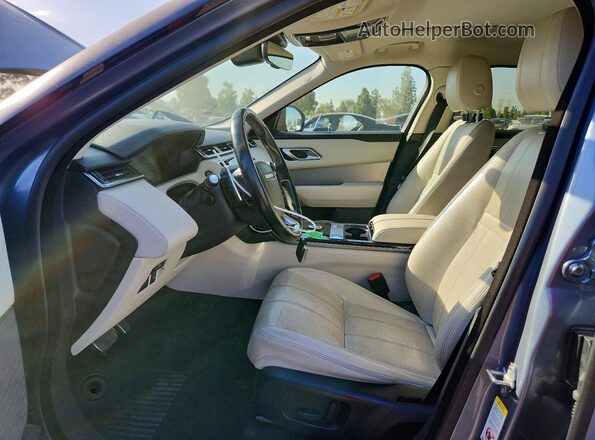 SALYL2EX1KA781581 2019 LAND ROVER RANGE Blue წინა სალონის ხედი