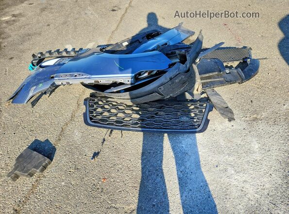 SALYL2EX1KA781581 2019 LAND ROVER RANGE Blue ძრავის განყოფილების ხედი