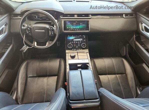 SALYL2EX2KA210732 2019 LAND ROVER RANGE Black Dashboard view