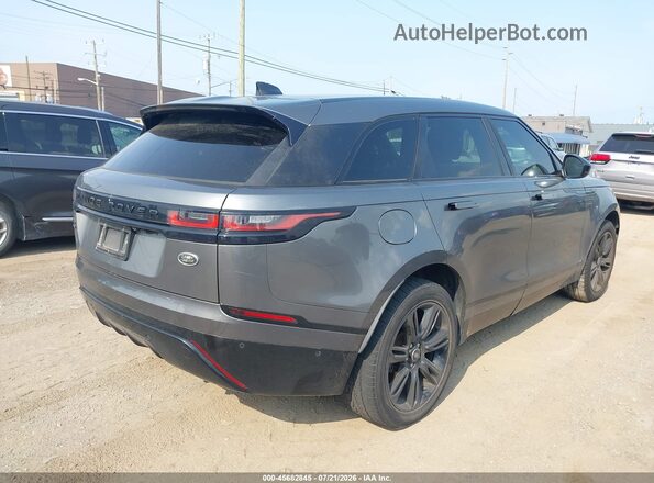 SALYL2EX2KA214800 2019 LAND ROVER RANGE ROVER VELAR Gray Задня права чверть