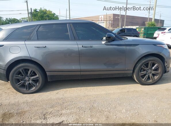 SALYL2EX2KA214800 2019 LAND ROVER RANGE ROVER VELAR Gray Вид задньої частини салону