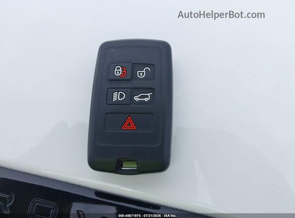 SALYL2EX2SA803135 2025 LAND ROVER RANGE ROVER VELAR White Dashboard view