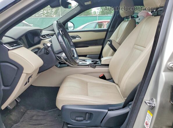SALYL2EX3KA785695 2019 LAND ROVER RANGE Серебряный Вид салона спереди
