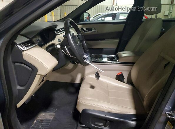 SALYL2EX4KA207072 2019 LAND ROVER RANGE Gray Widok wnętrza z przodu