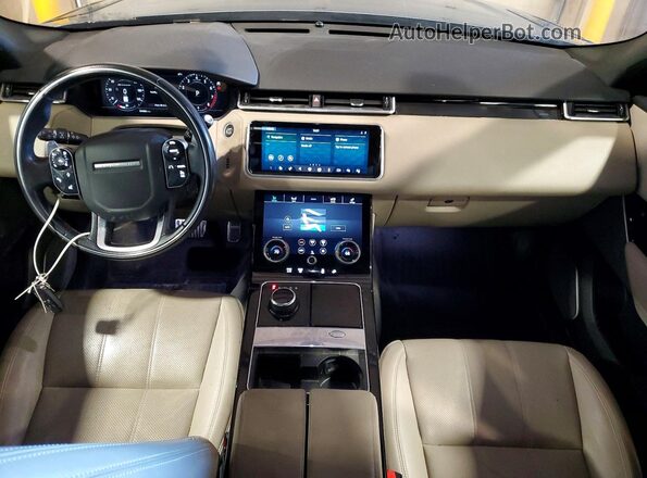SALYL2EX4KA207072 2019 LAND ROVER RANGE Gray Widok deski rozdzielczej
