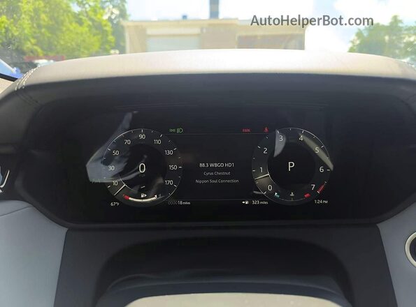 SALYL2EX4TA833142 2026 LAND ROVER RANGE White Widok deski rozdzielczej