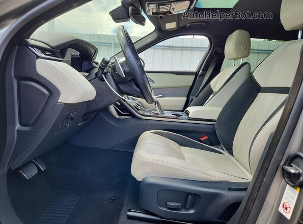 SALYL2EX9KA780081 2019 LAND ROVER RANGE Gray Widok wnętrza z przodu