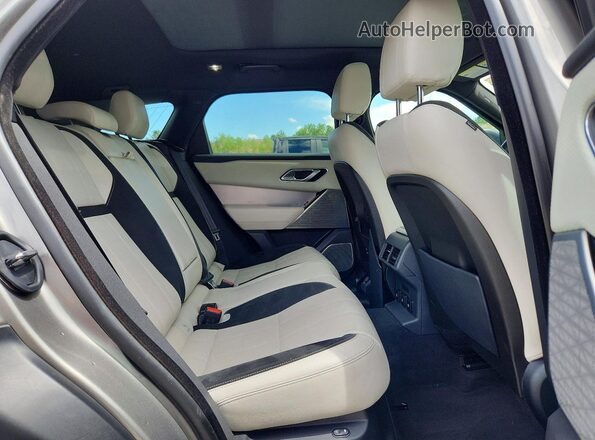 SALYL2EX9KA780081 2019 LAND ROVER RANGE Gray Widok wnętrza z tyłu