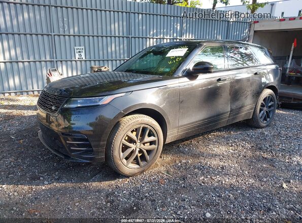 SALYL2EX9RA389653 2024 LAND ROVER RANGE ROVER VELAR Black წინა მარცხენა ხედი სამი მეოთხედიდან