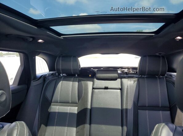 SALYL2EXXKA213216 2019 LAND ROVER RANGE Gray უკანა სავარძლების ხედი