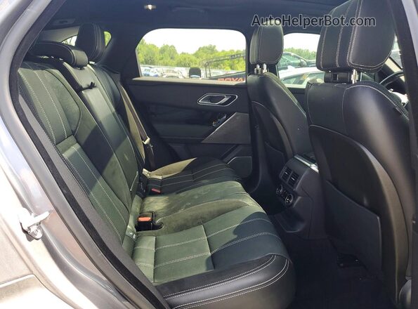SALYL2EXXKA213216 2019 LAND ROVER RANGE Gray უკანა სალონის ხედი