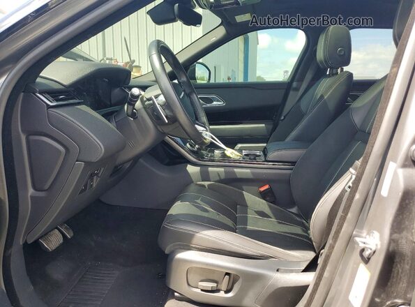 SALYL2EXXKA213216 2019 LAND ROVER RANGE Gray წინა სალონის ხედი