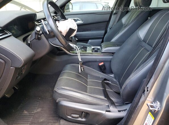 SALYL2EXXKA219131 2019 LAND ROVER RANGE Gray Vista interior delantera