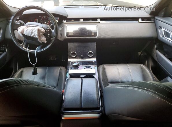 SALYL2EXXKA219131 2019 LAND ROVER RANGE Gray Vista del salpicadero