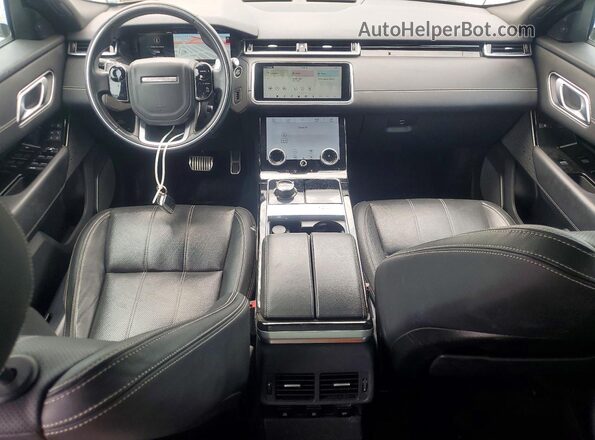 SALYL2FV7KA211839 2019 LAND ROVER RANGE Silver Вид панелі приладів