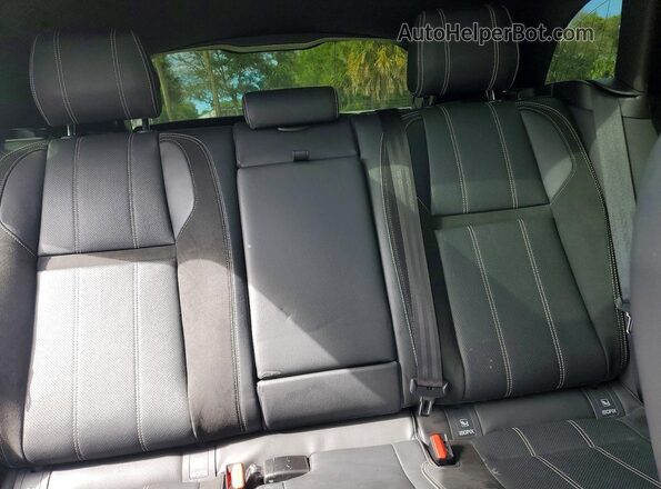 SALYL2FVXKA224679 2019 LAND ROVER RANGE Black Вид задніх сидінь