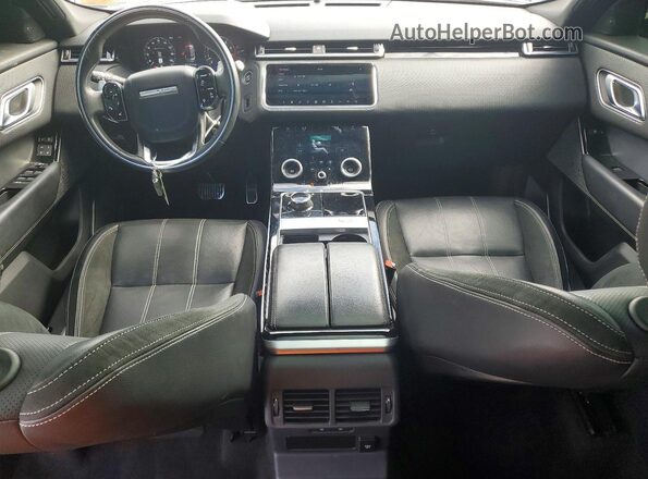 SALYL2FVXKA224679 2019 LAND ROVER RANGE Black Вид панелі приладів
