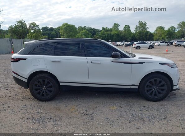 SALYL2RN3JA725844 2018 LAND ROVER RANGE ROVER VELAR White უკანა სალონის ხედი
