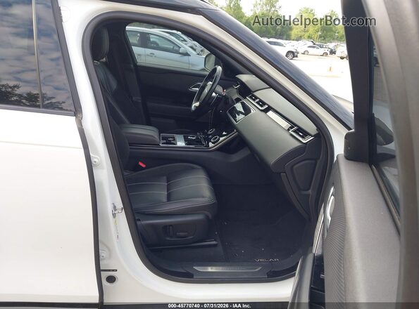 SALYL2RN3JA725844 2018 LAND ROVER RANGE ROVER VELAR White წინა სალონის ხედი