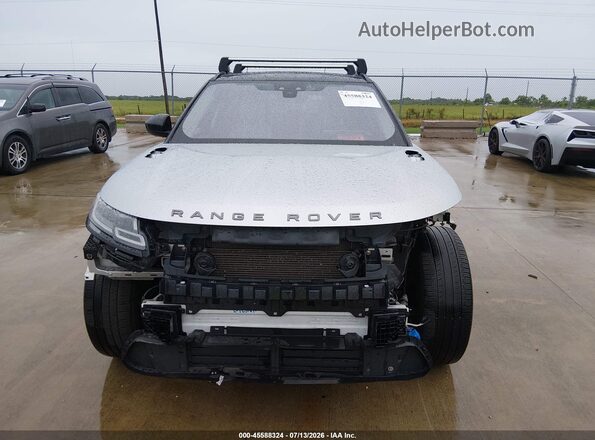 SALYL2RV6JA729709 2018 LAND ROVER RANGE ROVER VELAR Silver წინა ხედი