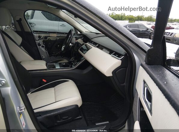 SALYL2RV6JA729709 2018 LAND ROVER RANGE ROVER VELAR Silver წინა სალონის ხედი