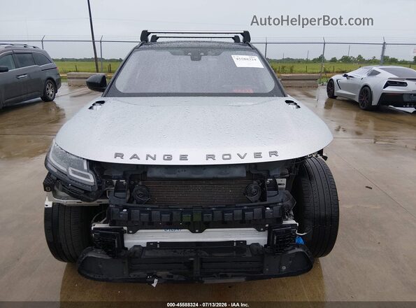 SALYL2RV6JA729709 2018 LAND ROVER RANGE ROVER VELAR Silver ხელსაწყოთა პანელის ხედი
