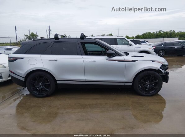 SALYL2RV6JA729709 2018 LAND ROVER RANGE ROVER VELAR Silver უკანა სალონის ხედი