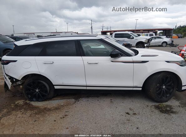 SALYL2RV8JA720025 2018 LAND ROVER RANGE ROVER VELAR White Widok wnętrza z tyłu