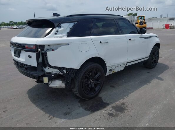 SALYL2RV8JA759312 2018 LAND ROVER RANGE ROVER VELAR Белый Задняя правая четверть
